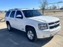 2012 White /BLACK Chevrolet Tahoe LS 4WD (1GNSKAE01CR) with an 5.3L V8 OHV 16V FFV engine, 6-Speed Automatic transmission, located at 17760 Hwy 62, Morris, OK, 74445, (918) 733-4887, 35.609104, -95.877060 - Photo#2