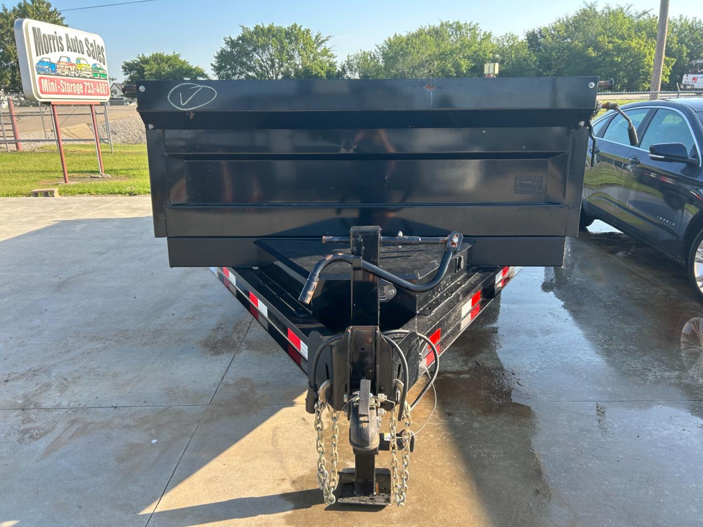 2022 BLACK Norstar Trailers IRONBULL DUMP BED (3EUDB1624N1) , located at 17760 Hwy 62, Morris, OK, 74445, 35.609104, -95.877060 - Photo#2