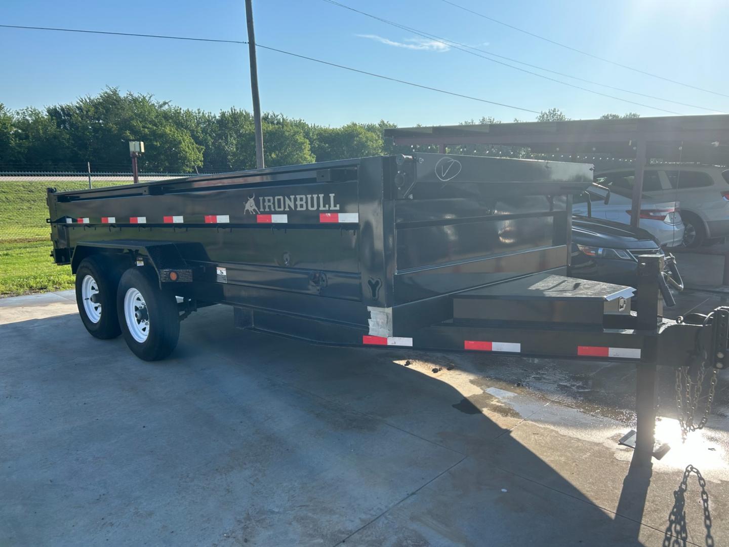 2022 BLACK Norstar Trailers IRONBULL DUMP BED (3EUDB1624N1) , located at 17760 Hwy 62, Morris, OK, 74445, 35.609104, -95.877060 - Photo#3