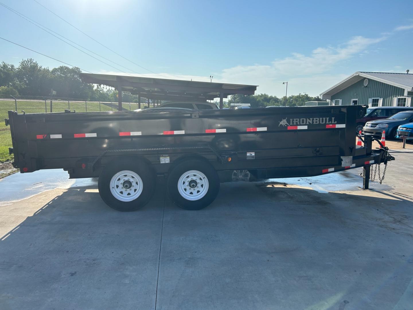 2022 BLACK Norstar Trailers IRONBULL DUMP BED (3EUDB1624N1) , located at 17760 Hwy 62, Morris, OK, 74445, 35.609104, -95.877060 - Photo#4