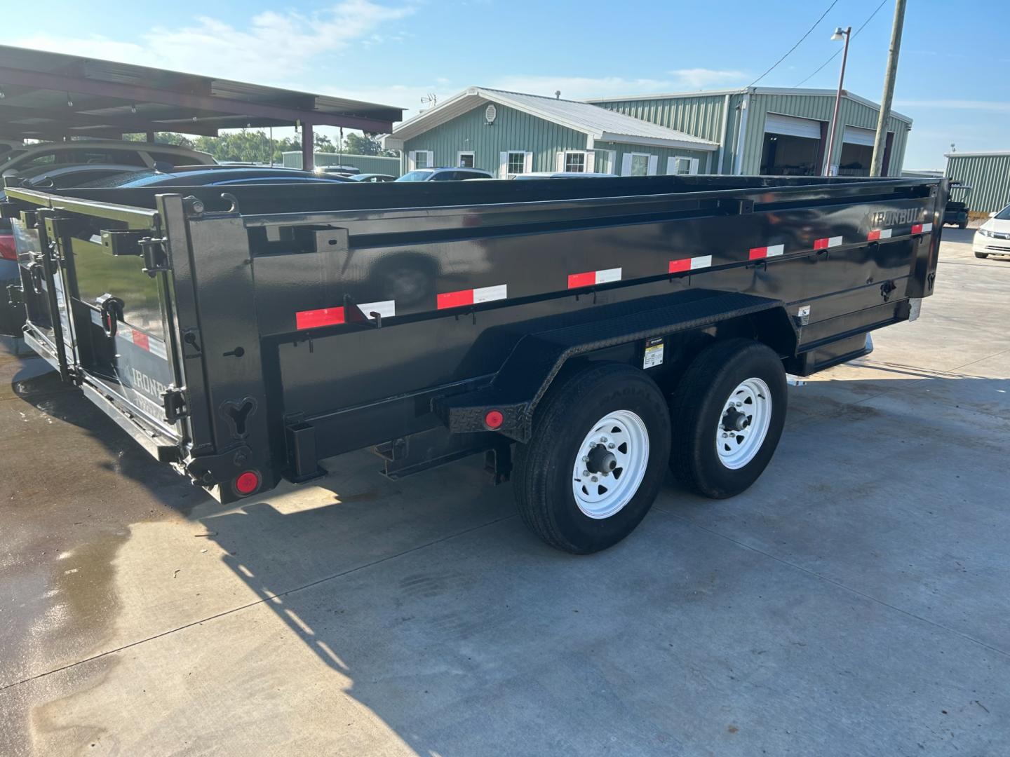 2022 BLACK Norstar Trailers IRONBULL DUMP BED (3EUDB1624N1) , located at 17760 Hwy 62, Morris, OK, 74445, 35.609104, -95.877060 - Photo#5