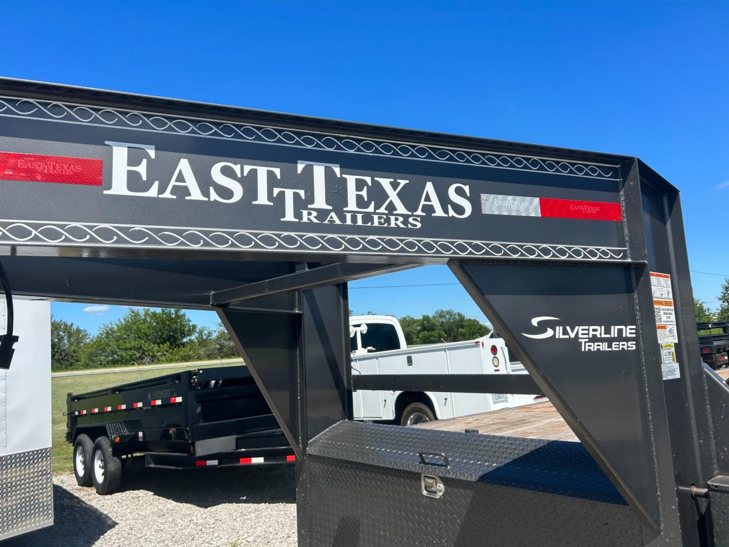 2022 BLACK EAST TEXAS TRAILER GOOSENECK (58SGF4020NE) , located at 17760 Hwy 62, Morris, OK, 74445, 35.609104, -95.877060 - Photo#15