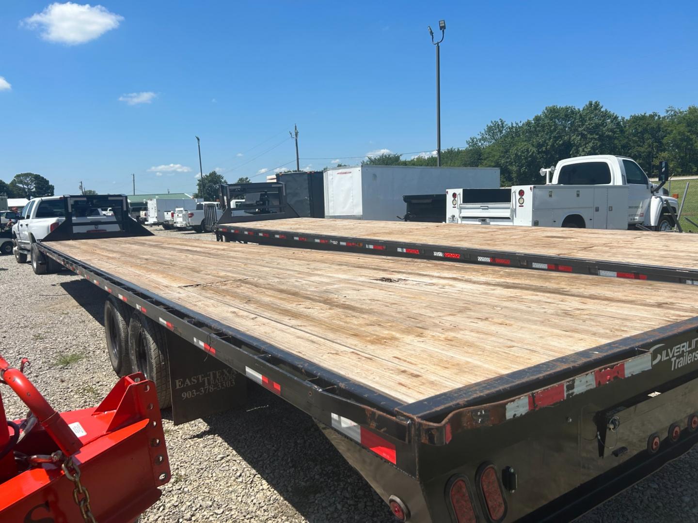 2022 BLACK EAST TEXAS TRAILER GOOSENECK (58SGF4020NE) , located at 17760 Hwy 62, Morris, OK, 74445, 35.609104, -95.877060 - Photo#3