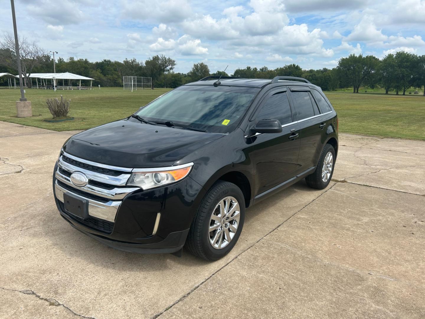 2013 BLACK Ford Edge Limited FWD (2FMDK3KC9DB) with an 3.5L V6 DOHC 24V engine, 6-Speed Automatic transmission, located at 17760 Hwy 62, Morris, OK, 74445, (918) 733-4887, 35.609104, -95.877060 - Photo#0