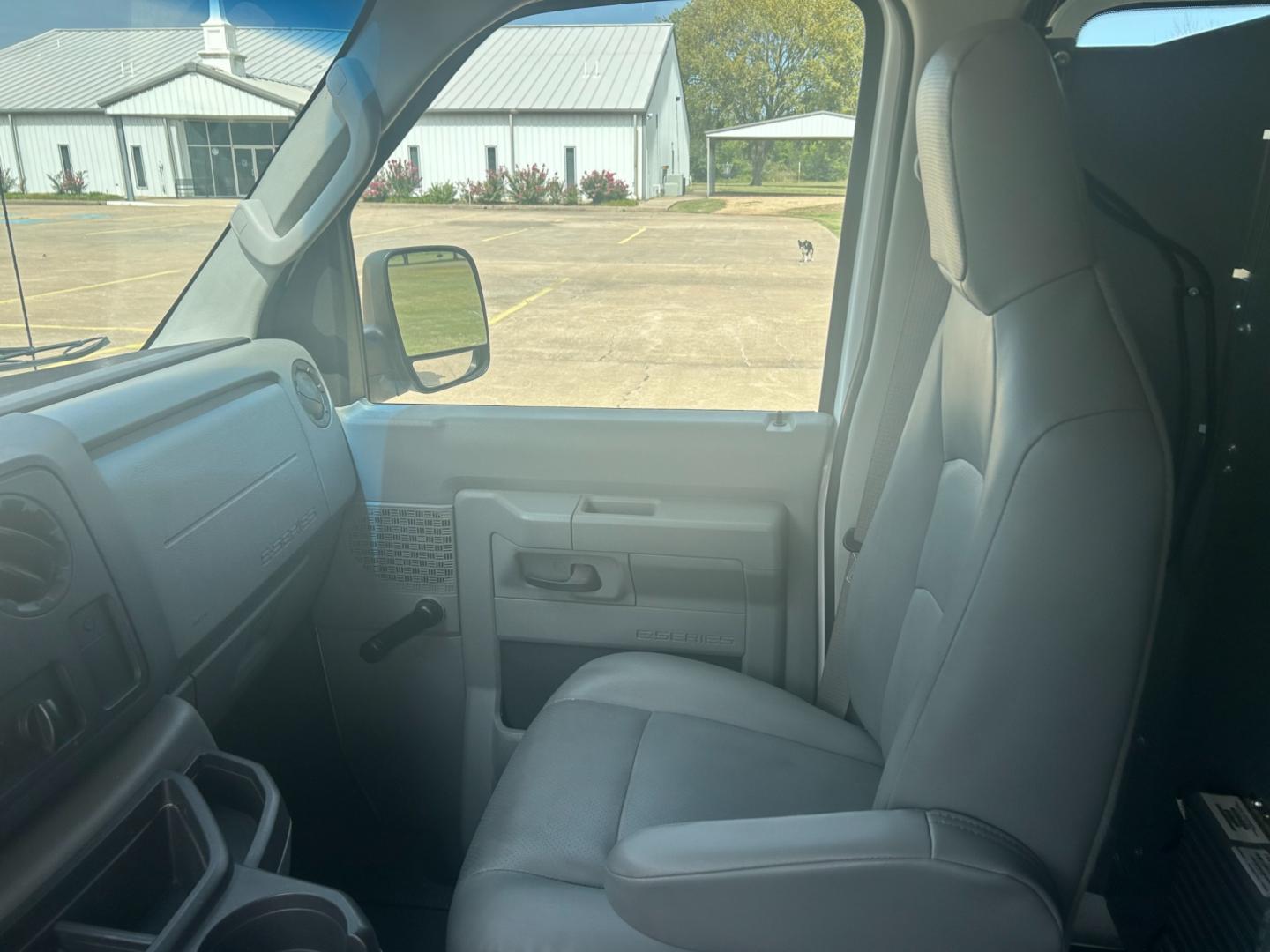 2010 White Ford E-Series Van E-250 (1FTNE2ELXAD) with an 5.4L V8 SOHC 16V engine, 4-Speed Automatic transmission, located at 17760 Hwy 62, Morris, OK, 74445, (918) 733-4887, 35.609104, -95.877060 - Photo#9