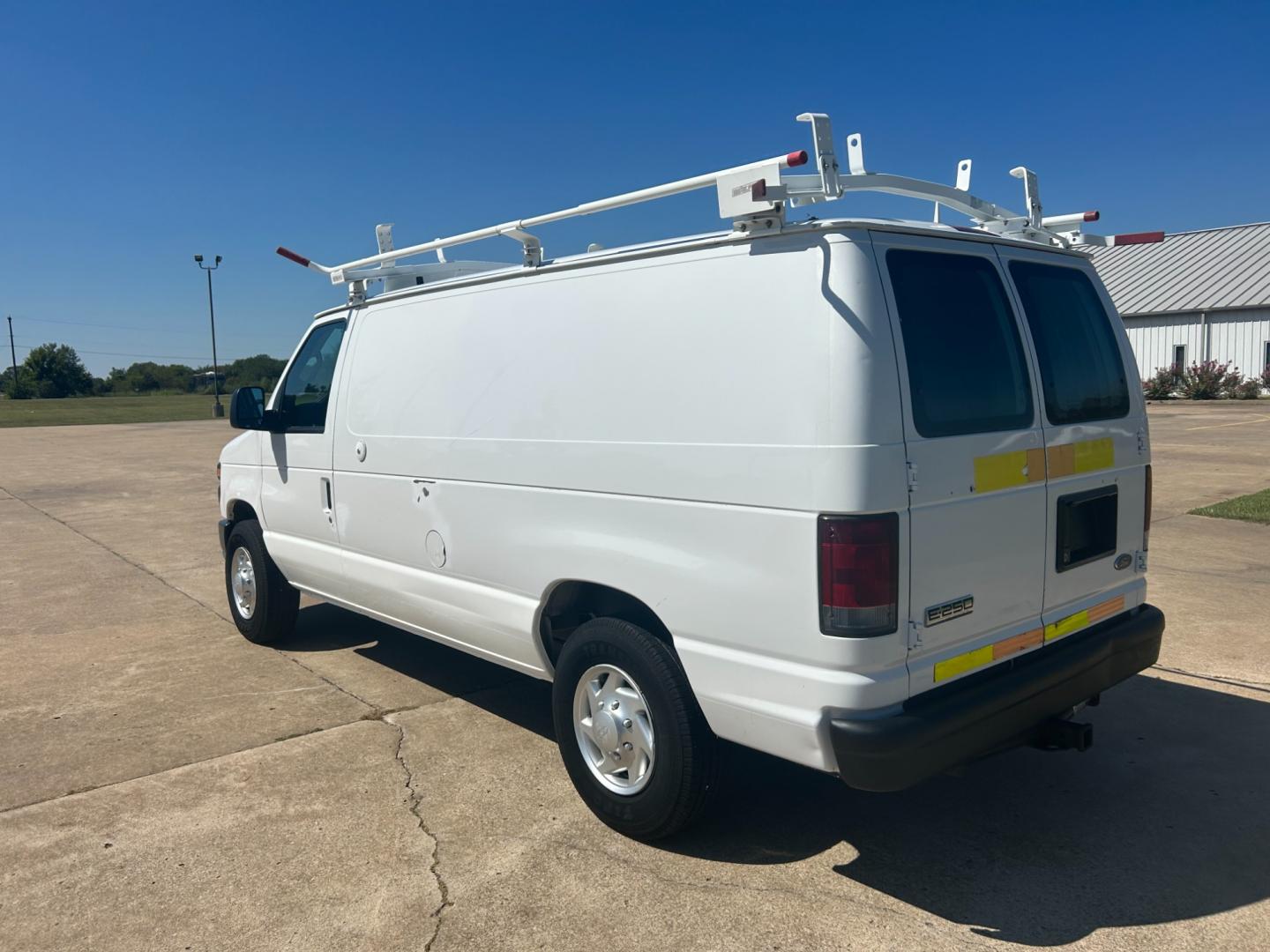 2010 White Ford E-Series Van E-250 (1FTNE2EL9AD) with an 5.4L V8 SOHC 16V engine, 4-Speed Automatic transmission, located at 17760 Hwy 62, Morris, OK, 74445, (918) 733-4887, 35.609104, -95.877060 - Photo#6