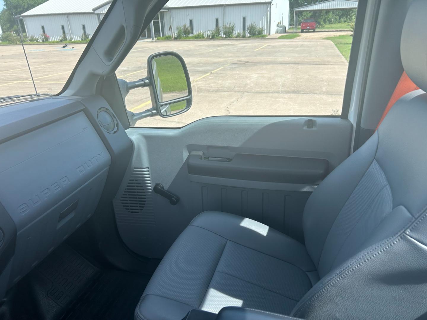 2013 White /GRAY Ford F250 SUPER DUTY 2WD (1FTB2A66DEB) with an 6.2L V8 engine, AUTOMATIC transmission, located at 17760 Hwy 62, Morris, OK, 74445, (918) 733-4887, 35.609104, -95.877060 - 2013 F250 SUPER DUTY IS A DEDICATED CNG. THIS TRUCK HAS A 6.2L V8 ENGINE, FEATURES MANUAL SEAT, MANUAL WINDOWS, MANUAL LOCKS, MANUAL MIRRORS, AM FM RADIO, FACTORY TRAILER BREAKS, TRACTION CONTROL, AND TRAILER HITCH. CLEAN TITLE, 73,260 MILES, FIRESTONE 245/75R17 TIRES. $12,900 CALL RUSS OR JONA AT - Photo#9