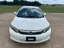 2012 White /Gray Honda Civic CNG Sedan 5-Speed AT (19XFB5F58CE) with an 1.8L L4 SOHC 16V CNG engine, 5-Speed Automatic transmission, located at 17760 Hwy 62, Morris, OK, 74445, (918) 733-4887, 35.609104, -95.877060 - 2012 HONDA CIVIC DEDICATED CNG (COMPRESSED NATURAL GAS) HAS A 1.8L 4 CYLINDER ENGINE AND IS 2WD FEATURES KEYLESS ENTRY, MANUAL SEATS, CLOTH INTERIOR, AM/FM RADIO WITH CD PLAYER, AUXILIARY PORT, USB PORT, POWER WINDOWS, POWER LOCKS, POWER MIRROR, MULTI FUNCTION STEERING WHEEL, HAND FREE CALLING, CRUI - Photo#1