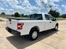 2018 White /Gray Ford F-150 EXTENDED CAB (1FTFX1E52JK) with an 5.0L V8 OHV 16V engine, 10 SPEED AUTOMATIC transmission, located at 17760 Hwy 62, Morris, OK, 74445, (918) 733-4887, 35.609104, -95.877060 - 2018 FORD F150 HAS A 5.0L V8 ENGINE AND IS 4WD. FEATURES KEYLESS ENTERY, LEATHER INTERIOR, POWER WINDOWS, POWER LOCKS, POWER MIRRORS, AM/FM RADIO, A/C, TRACTION CONTROL, AUXILIARY PORT, BACKUP CAMERA, TILT STEERING WHEEL, BED COVER, AND BED LINER. EQUIPPED WITH A BI-FUEL CNG FUEL SYSTEM. IT RUNS ON - Photo#4