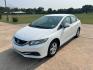 2013 White /Gray Honda Civic CNG Sedan (19XFB5F5XDE) with an 1.8L L4 SOHC 16V CNG engine, AUTOMATIC transmission, located at 17760 Hwy 62, Morris, OK, 74445, (918) 733-4887, 35.609104, -95.877060 - 2013 HONDA CIVIC DEDICATED CNG (RUNS ONLY ON COMPRESSED NATURAL GAS) HAS A 1.8L 4 CYLINDER ENGINE AND IS 2WD. HAS KEYLESS REMOTE ENTRY, MANUAL SEATS, POWER LOCKS, POWER MIRRORS, POWER WINDOWS. HAS AM/FM RADIO, CD PLAYER, BLUETOOTH HANDS-FREE CALLING, AUX PORT, USB PORT, CRUISE CONTROL, MULTI-FUNCTIO - Photo#0