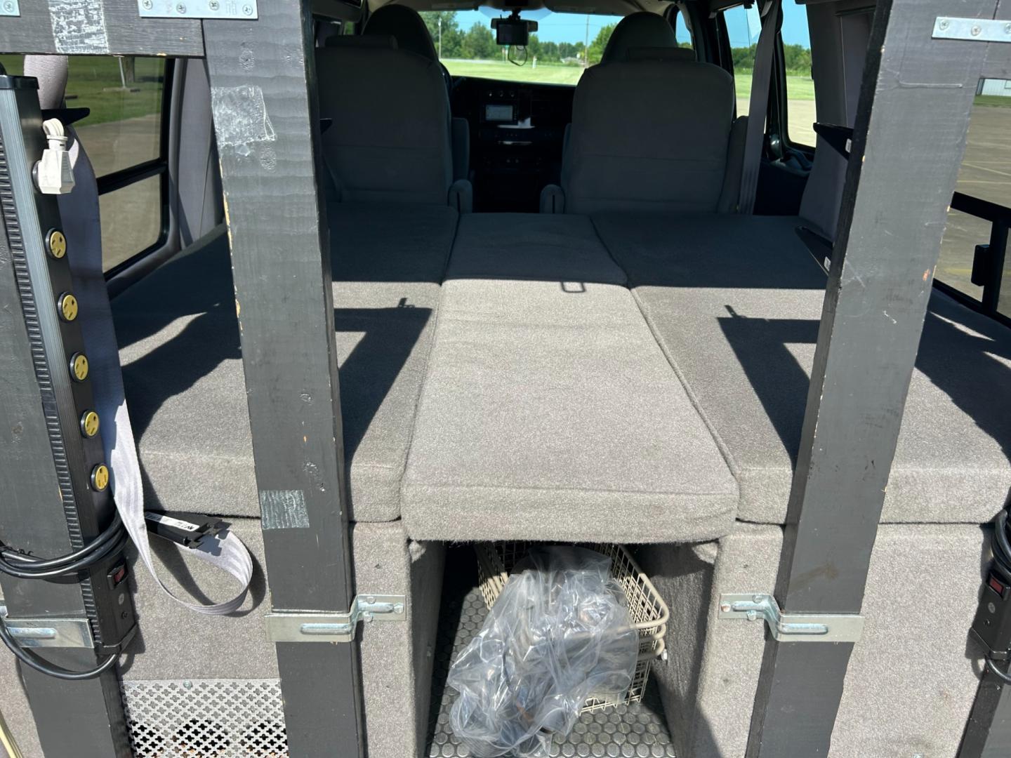 2013 Silver /Gray GMC Savana CNG (1GTW7FFBXD1) with an 6.0L V8 OHV 16V CNG engine, AUTOMATIC transmission, located at 17760 Hwy 62, Morris, OK, 74445, (918) 733-4887, 35.609104, -95.877060 - Photo#20