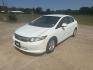 2012 White /Gray Honda Civic CNG Sedan 5-Speed AT (19XFB5F53CE) with an 1.8L L4 SOHC 16V CNG engine, 5-Speed Automatic transmission, located at 17760 Hwy 62, Morris, OK, 74445, (918) 733-4887, 35.609104, -95.877060 - 2012 HONDA CIVIC DEDICATED CNG (COMPRESSED NATURAL GAS) HAS A 1.8L 4 CYLINDER ENGINE AND IS 2WD FEATURES KEYLESS ENTRY, MANUAL SEATS, CLOTH INTERIOR, AM/FM RADIO WITH CD PLAYER, AUXILIARY PORT, USB PORT, POWER WINDOWS, POWER LOCKS, POWER MIRROR, MULTI FUNCTION STEERING WHEEL, HAND FREE CALLING, CRUI - Photo#0