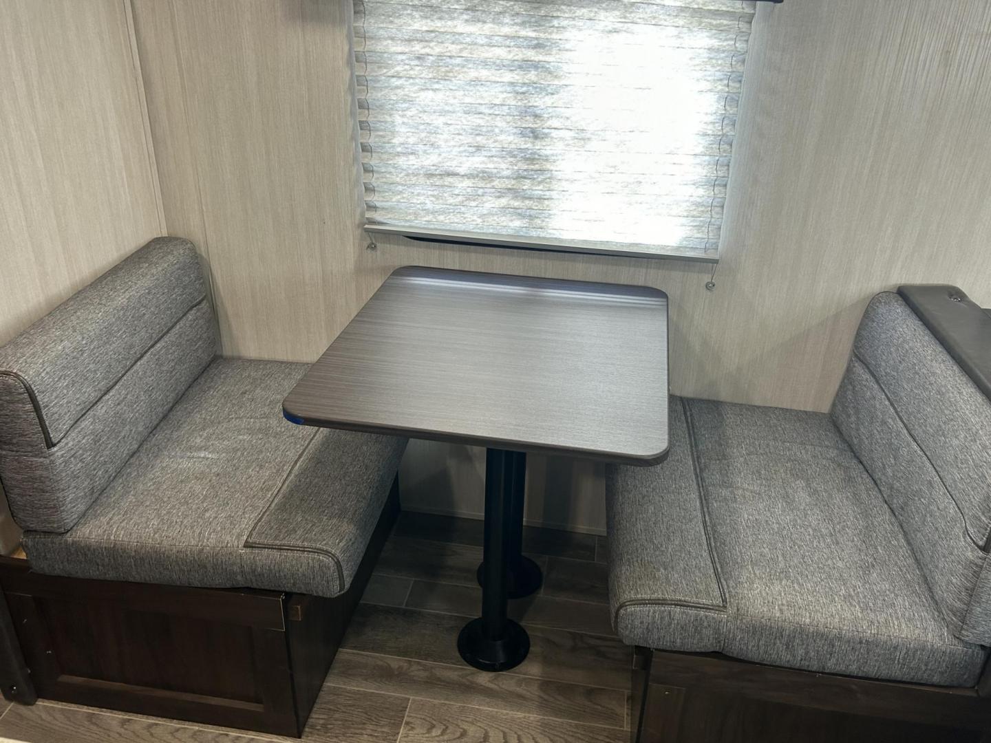 2019 Silver /TAN Forest River Cherokee 16BHS (5ZT2CKEC3KY) , located at 17760 Hwy 62, Morris, OK, 74445, 35.609104, -95.877060 - WE HAVE THE PREFECT GETAWAY CAMPER FOR YOU AND YOUR FAMILY. A 2019 FOREST RIVER WILDWOOD WOLFPUP OVERALL 22FT. IT FEATURES 10FT POWER AWNING, MANUAL JACKS, AMFM RADIO,OUTSIDE SHOWER, OUTSIDE STORAGEEMERGENCY DOOR. IN THE FRONT YOU HAVE A QUEEN SIZED BED WITH STORAGE UNDERNEATH, OVERHEAD STORAGE, IN - Photo#7