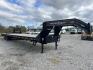 2022 BLACK /BLACK EAST TEXAS TRAILER FLATBED (58SGF4028NE) , located at 17760 Hwy 62, Morris, OK, 74445, 35.609104, -95.877060 - 2022 EAST TEXAS GOOSNECK FLATBED TRAILER IS 40X8FT WITH DUAL AXELS, 22,000 LB G.V.W.R, 2-12K DEXTER AXLES 2 ELEC. BRAKES, SLIPPER SPRING SUSPENSION, 16" 8 HOLE DUAL WHEELS, , 12" 19 LB I-BEAM FRAME, 12" 19 LB I-BEAM NECK, 2-5/16" ROUND 25K ADJUSTABLE COUPLER, 3" CHANNEL CROSSMEMBERS ON 16" CENTERS, - Photo#1