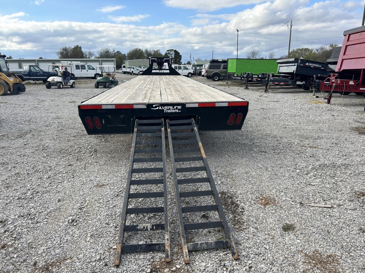 2022 BLACK /BLACK EAST TEXAS TRAILER FLATBED (58SGF4028NE) , located at 17760 Hwy 62, Morris, OK, 74445, 35.609104, -95.877060 - 2022 EAST TEXAS GOOSNECK FLATBED TRAILER IS 40X8FT WITH DUAL AXELS, 22,000 LB G.V.W.R, 2-12K DEXTER AXLES 2 ELEC. BRAKES, SLIPPER SPRING SUSPENSION, 16" 8 HOLE DUAL WHEELS, , 12" 19 LB I-BEAM FRAME, 12" 19 LB I-BEAM NECK, 2-5/16" ROUND 25K ADJUSTABLE COUPLER, 3" CHANNEL CROSSMEMBERS ON 16" CENTERS, - Photo#2