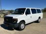 2013 White /Gray Ford E-Series Wagon E-350 XLT Super Duty Extended (1FBSS3BL2DD) with an 5.4L V8 SOHC 16V FFV engine, located at 17760 Hwy 62, Morris, OK, 74445, (918) 733-4887, 35.609104, -95.877060 - 2013 FORD E-350 15 PASSENGER VAN DEDICATED CNG ONLY RUNS ON COMPRESSED NATURAL GAS IT HAS THE 5.4L V8 ENIGINE. IT FEATURES POWER LOCKS, POWER WINDOWS, POWER MIRRORS, LEATHER INTERIOR, AM/FM RADIO, AUXILARY PORT, FRONT AND REAR A/C, TRACTION CONTROL, CRUISE CONTROL, 15 PASSENGER VAN, EQUIPPED WITH I - Photo#1