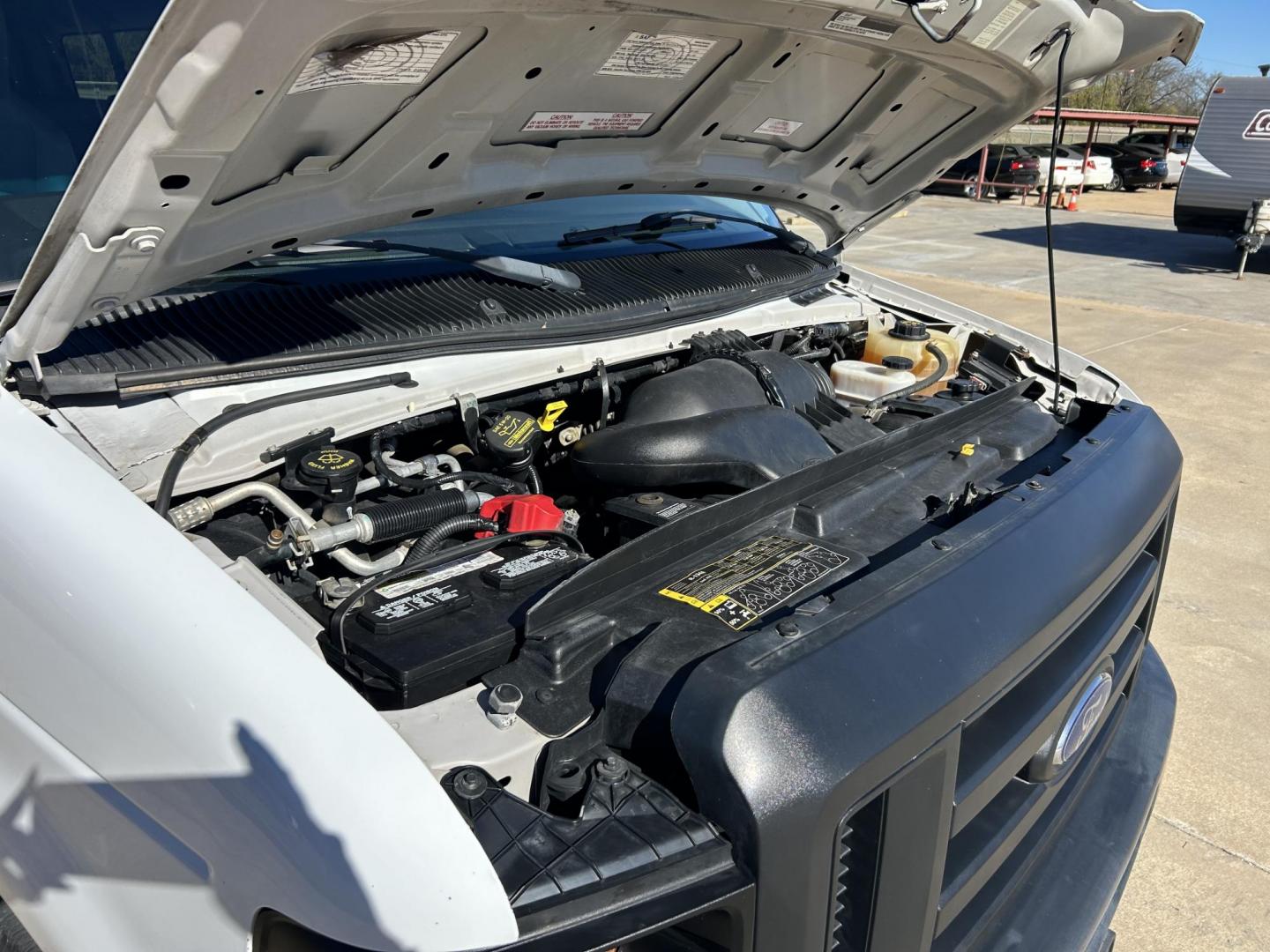 2013 White /Gray Ford E-Series Wagon E-350 XLT Super Duty Extended (1FBSS3BL2DD) with an 5.4L V8 SOHC 16V FFV engine, located at 17760 Hwy 62, Morris, OK, 74445, (918) 733-4887, 35.609104, -95.877060 - 2013 FORD E-350 15 PASSENGER VAN DEDICATED CNG ONLY RUNS ON COMPRESSED NATURAL GAS IT HAS THE 5.4L V8 ENIGINE. IT FEATURES POWER LOCKS, POWER WINDOWS, POWER MIRRORS, LEATHER INTERIOR, AM/FM RADIO, AUXILARY PORT, FRONT AND REAR A/C, TRACTION CONTROL, CRUISE CONTROL, 15 PASSENGER VAN, EQUIPPED WITH I - Photo#20