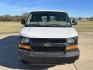 2014 White /BLACK Chevrolet Express 2500 Cargo (1GCWGFCB8E1) with an 6.0L V8 OHV 16V CNG engine, 6A transmission, located at 17760 Hwy 62, Morris, OK, 74445, (918) 733-4887, 35.609104, -95.877060 - 2014 CHEVROLET EXPRESS CARGO VAN 6.0L V8 RWD FEATURING POWER LOCKS, POWER WINDOWS, POWER MIRRORS, MANUAL SEATS, AM/FM STEREO, LEATHER SEATS, TRACTION CONTROL, SPLIT SWING-OUT RIGHT DOORS AND REAR DOORS, TRAILER HITCH AND TOW PACKAGE. EQUIPPED WITH A CNG FUEL SYSTEM THAT RUNS ON COMPRESSED NATURAL GA - Photo#1