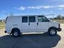 2014 White /BLACK Chevrolet Express 2500 Cargo (1GCWGFCB8E1) with an 6.0L V8 OHV 16V CNG engine, 6A transmission, located at 17760 Hwy 62, Morris, OK, 74445, (918) 733-4887, 35.609104, -95.877060 - 2014 CHEVROLET EXPRESS CARGO VAN 6.0L V8 RWD FEATURING POWER LOCKS, POWER WINDOWS, POWER MIRRORS, MANUAL SEATS, AM/FM STEREO, LEATHER SEATS, TRACTION CONTROL, SPLIT SWING-OUT RIGHT DOORS AND REAR DOORS, TRAILER HITCH AND TOW PACKAGE. EQUIPPED WITH A CNG FUEL SYSTEM THAT RUNS ON COMPRESSED NATURAL GA - Photo#3