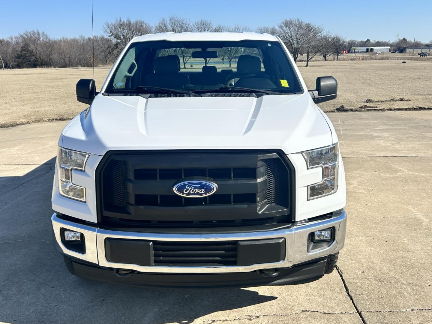 2017 White /Gray Ford F-150 SuperCab . 4WD (1FTFX1EF5HK) with an 5.0L V8 engine, 6A transmission, located at 17760 Hwy 62, Morris, OK, 74445, (918) 733-4887, 35.609104, -95.877060 - 2017 FORD F150 SUPER DUTY 4WD WITH THE 5.0L ENGINE BI-FUEL SYSTEM RUNS ON CNG OR GASOLINE. FEATURES LEATHER INTERIOR, POWER LOCKS, POWER WINDOWS, POWER MIRRORS, CRUISE CONTROL, TRACTION CONTROL, AUXILIARY PORT, AM/FM RADIO, CD PLAYER , A/C, BEDLINER, AND HITCH. THIS TRUCK RUNS ON CNG (COMPRESSED NAT - Photo#1