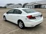 2013 White /Gray Honda Civic CNG Sedan 5-Speed AT (19XFB5F52DE) with an 1.8L L4 SOHC 16V CNG engine, 5A transmission, located at 17760 Hwy 62, Morris, OK, 74445, (918) 733-4887, 35.609104, -95.877060 - 2013 HONDA CIVIC DEDICATED CNG (RUNS ONLY ON COMPRESSED NATURAL GAS) HAS A 1.8L 4 CYLINDER ENGINE AND IS 2WD. FEATURES MANUAL SEATS, POWER LOCKS, POWER MIRRORS, POWER WINDOWS. HAS AM/FM RADIO, CD PLAYER, AUX PORT, USB PORT, CRUISE CONTROL, MULTI-FUNCTION STEERING WHEEL CONTROL, TRACTION CONTROL AND - Photo#7