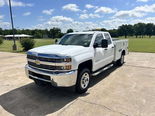 2016 Chevrolet Silverado 2500HD Work Truck Double Cab 2WD BI-FUEL SYSTEM RUNS ON CNG (COMPRESSED NATURAL GAS) OR GASOLINE $1490 TAX CREDIT AVAILABLE......SEE HOW OKLAHOMAN