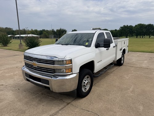 2015 CHEVY SILVERADO 2500HD 2WD TOOL BED BI-FUEL SYSTEM RUNS ON CNG OR GASOLINE $1490 TAX CREDIT AVAILABLE......SEE HOW OKLAHOMAN