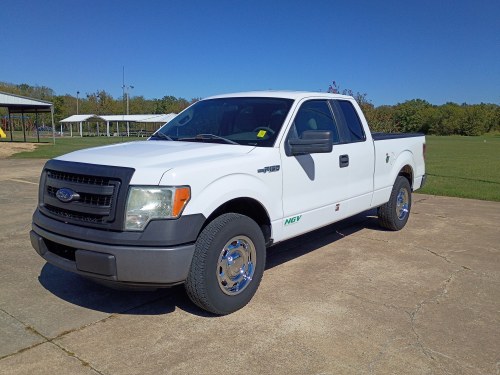 2014 FORD F150 2WD BI-FUEL SYSTEM RUNS ON CNG (COMPRESSED NATURAL GAS) OR GASOLINE $1090 TAX CREDIT AVAILABLE......SEE HOW OKLAHOMAN