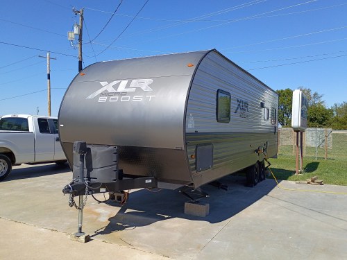 2021 FOREST RIVER XLR MICRO BOOST TOY HAULER 25LRLE 28FT OVERALL